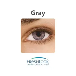 Freshlook Colorblends Contact Lenses Grey 1 Pair
