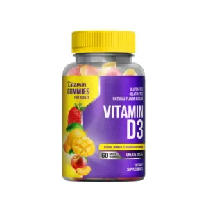 Ditamin Vitamin D3 Gummies For Adult 60 Pcs