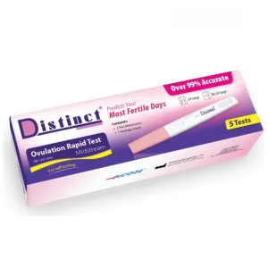 Distinct Ovulation Rapid Test Midstream 5 Tests
