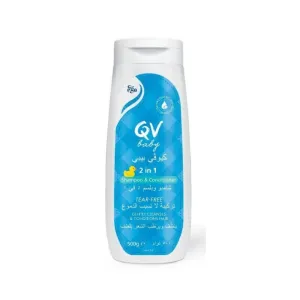 QV Baby 2-in-1 Shampoo & Conditioner Tear Free 500gm