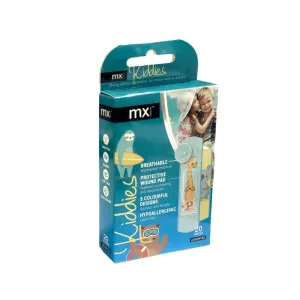 MX Health Kiddies Adhesive Plasters Assorted 20 Pcs