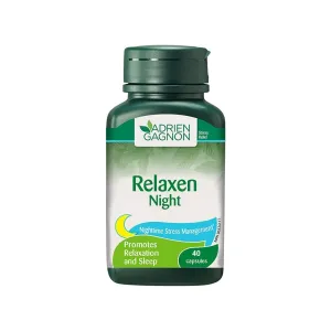 Adrien Gagnon Relaxen Night Capsules 40 Pcs