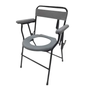 CA699 Chrome Steel Commode Chair
