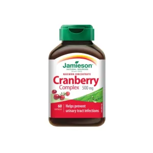 Jamieson Cranberry Complex 500mg Capsules 60 Pcs