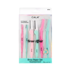 Cala Bro Affair Brow Razor Set 6's
