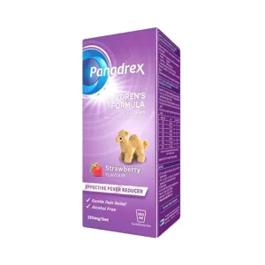 Panadrex Children Suspension Strawberry Flavour 250mg 100ml