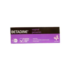 Betadine Vaginal Pessaries 14 Pcs