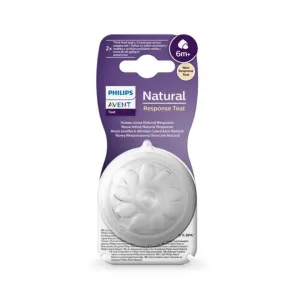 Avent Natural Response Teat 6m+ 2 Pcs