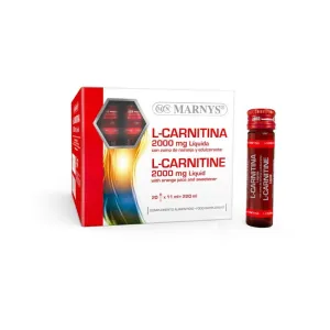 Marny's L-Carnitine 2000mg Liquid 11ml X 20 Vials