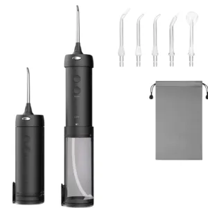 H2OFloss Portable Oral Irrigator HF-10MINI Black